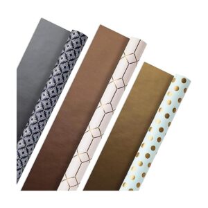 Hallmark Cuaderno de pasta dura Patrón metálico