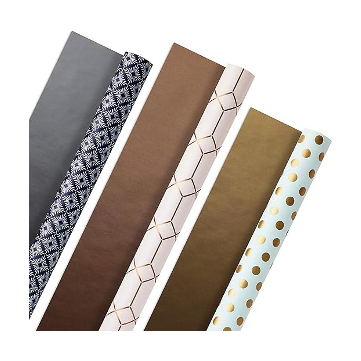 Hallmark Cuaderno de pasta dura Patrón metálico