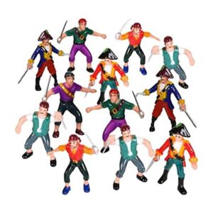 ArtCreativity Figuras de acción pirata paquete de 12_1