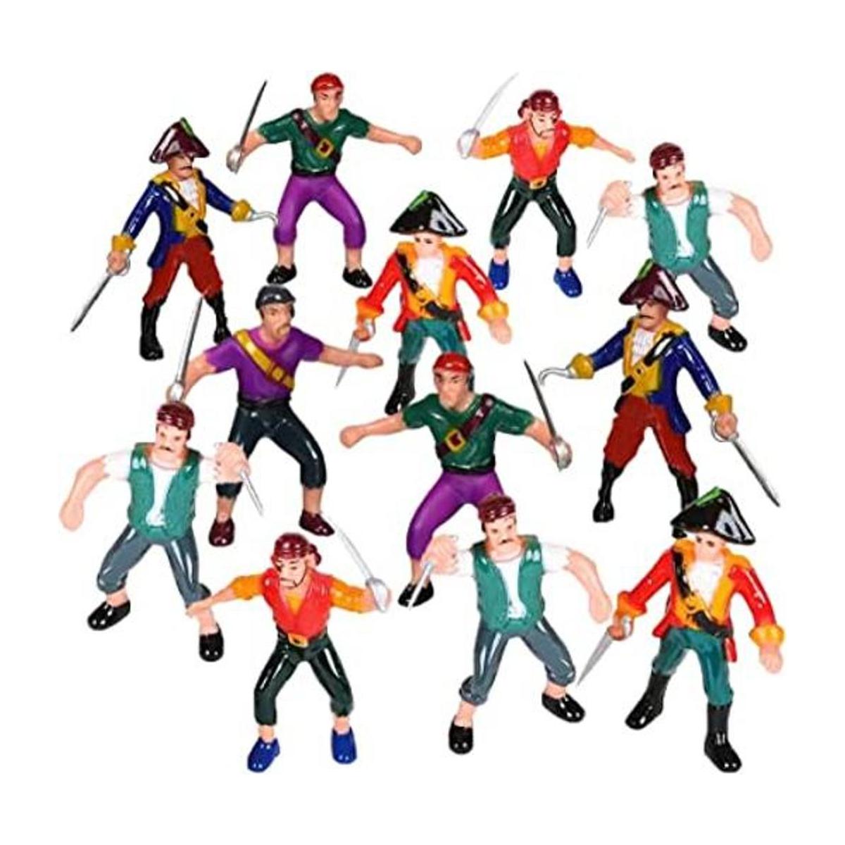 ArtCreativity Figuras de acción pirata paquete de 12