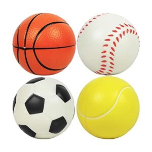 Kiddie Play Juego de 4 pelotas para niños pequeños de 1 a_1
