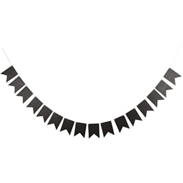 Banderines de pizarra de madera para decoración de_1