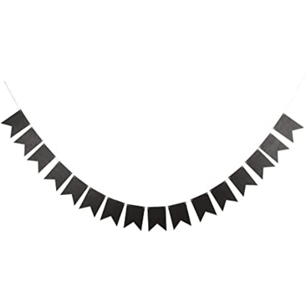 Banderines de pizarra de madera para decoración de