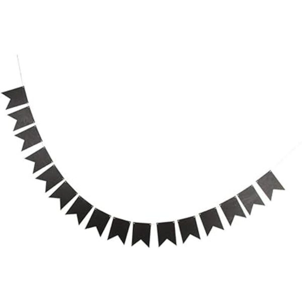 Banderines de pizarra de madera para decoración de_3