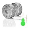 KOOKYE Hilo Conductivo 2 Bobinas 65ft20m 6080 m 2ft