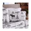 Lodge Juego de colcha para cama de matrimonio con 2_1