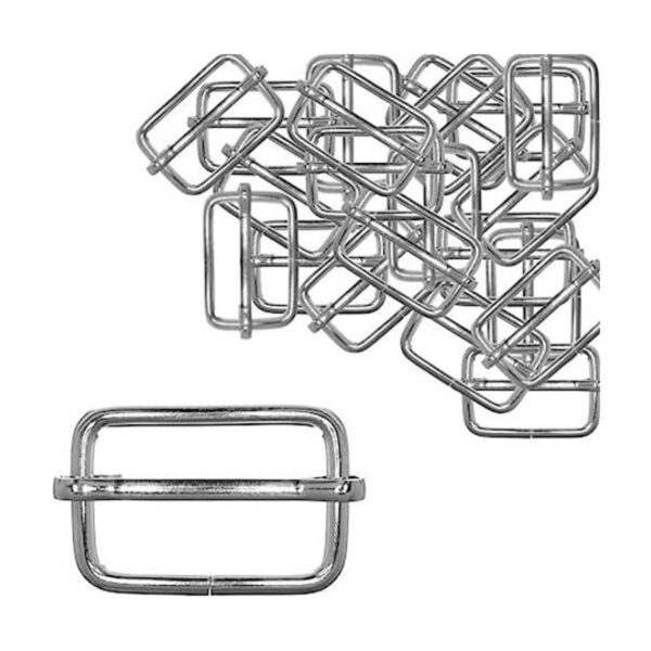 Paquete de 30 hebillas deslizantes de 1.0 in de metal_1