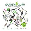 Garden Guru Tijeras de podar de trinquete 2 en 1 para