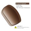 SmartVLT Lentes de repuesto para hombre Oakley Big Taco_2