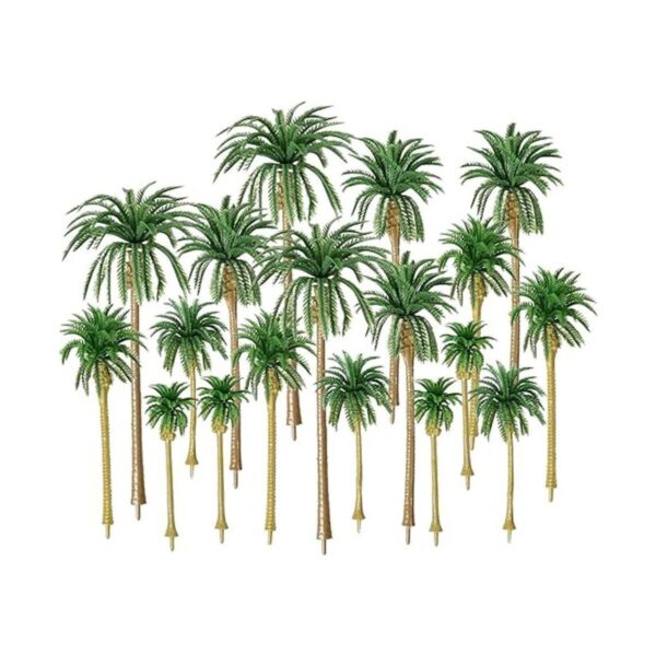 HUIANER Palmeras modelo de árbol palmeras en miniatura_1