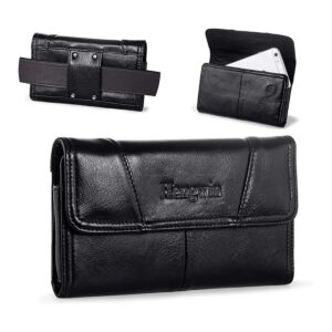 Hengwin Funda de piel para iPhone 12 Pro Max Xs Max 8_1