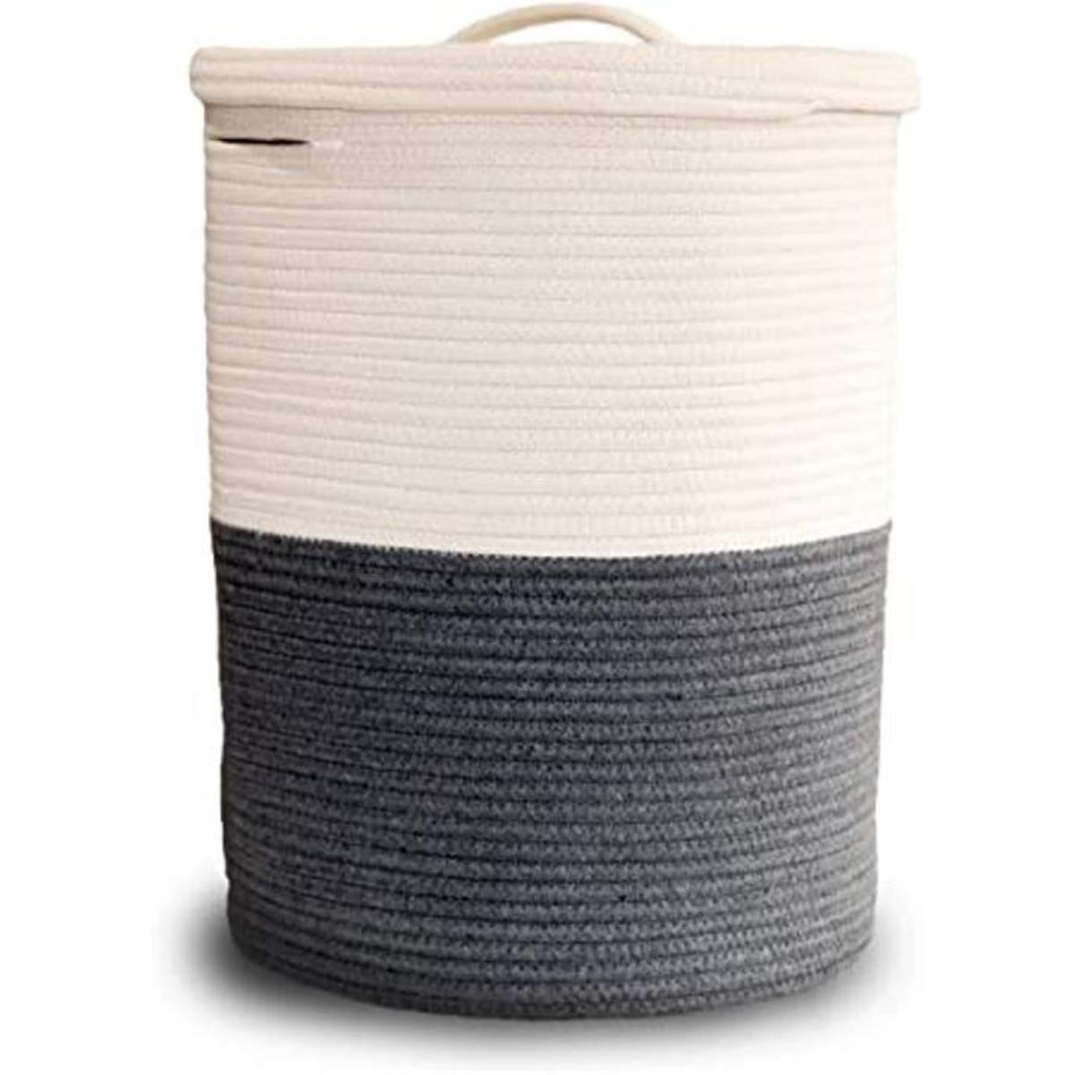 Cesta grande para la ropa sucia con tapa cesta de