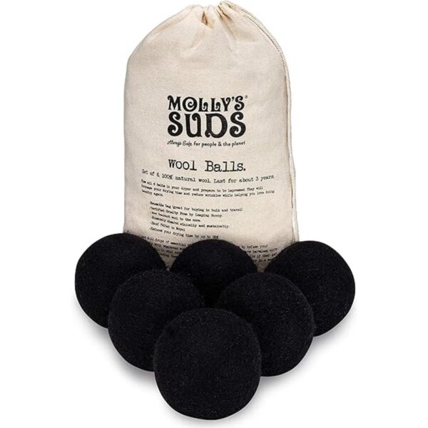 Mollys Suds Bolas de secado de lana XL suavizante de_1