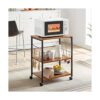 Mr IRONSTONE Soporte de cocina para microondas de 23.7_2