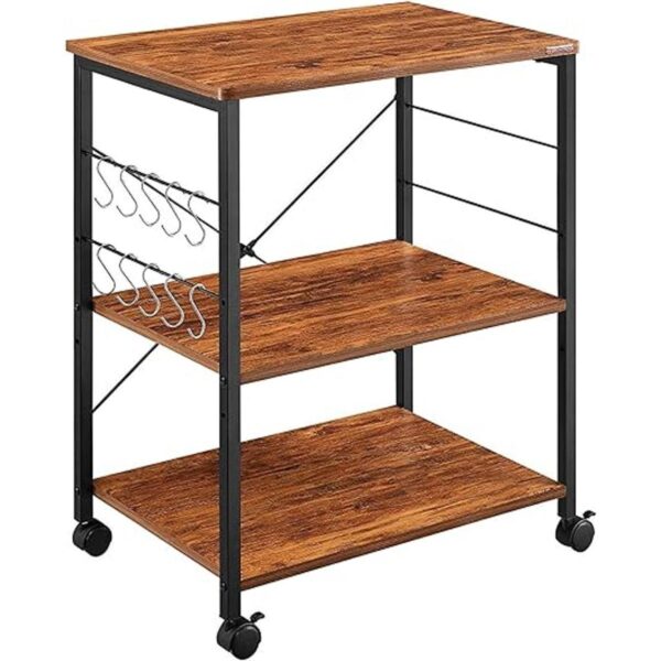 Mr IRONSTONE Soporte de cocina para microondas de 23.7_1