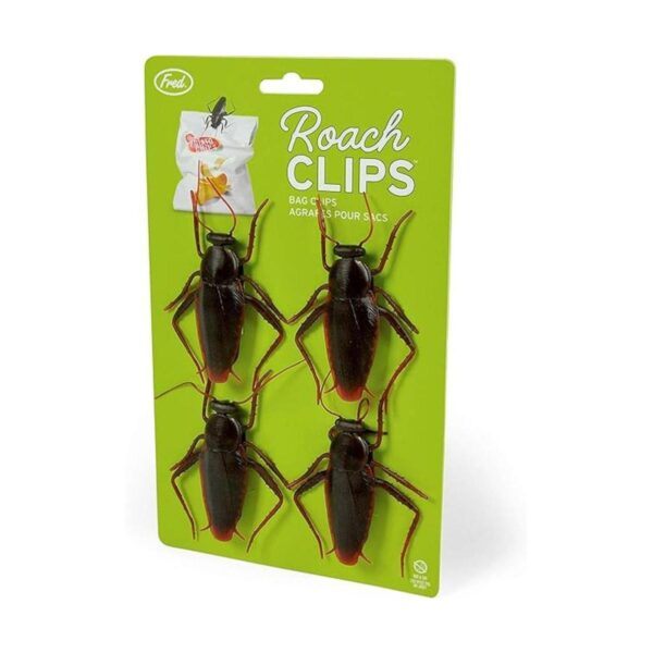 Genuine Fred Juego de 4 clips para bolsa de cucaracha_1