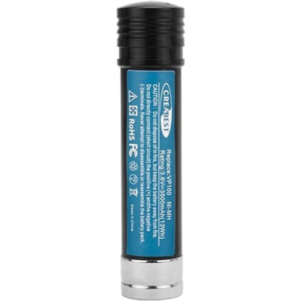 Creabest Paquete de 2 baterías de repuesto NiMH de 3.6 V