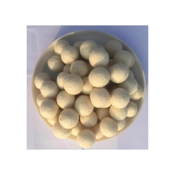 Bolas de fieltro de lana de 0.8 in 0.787 in 100 lana_2