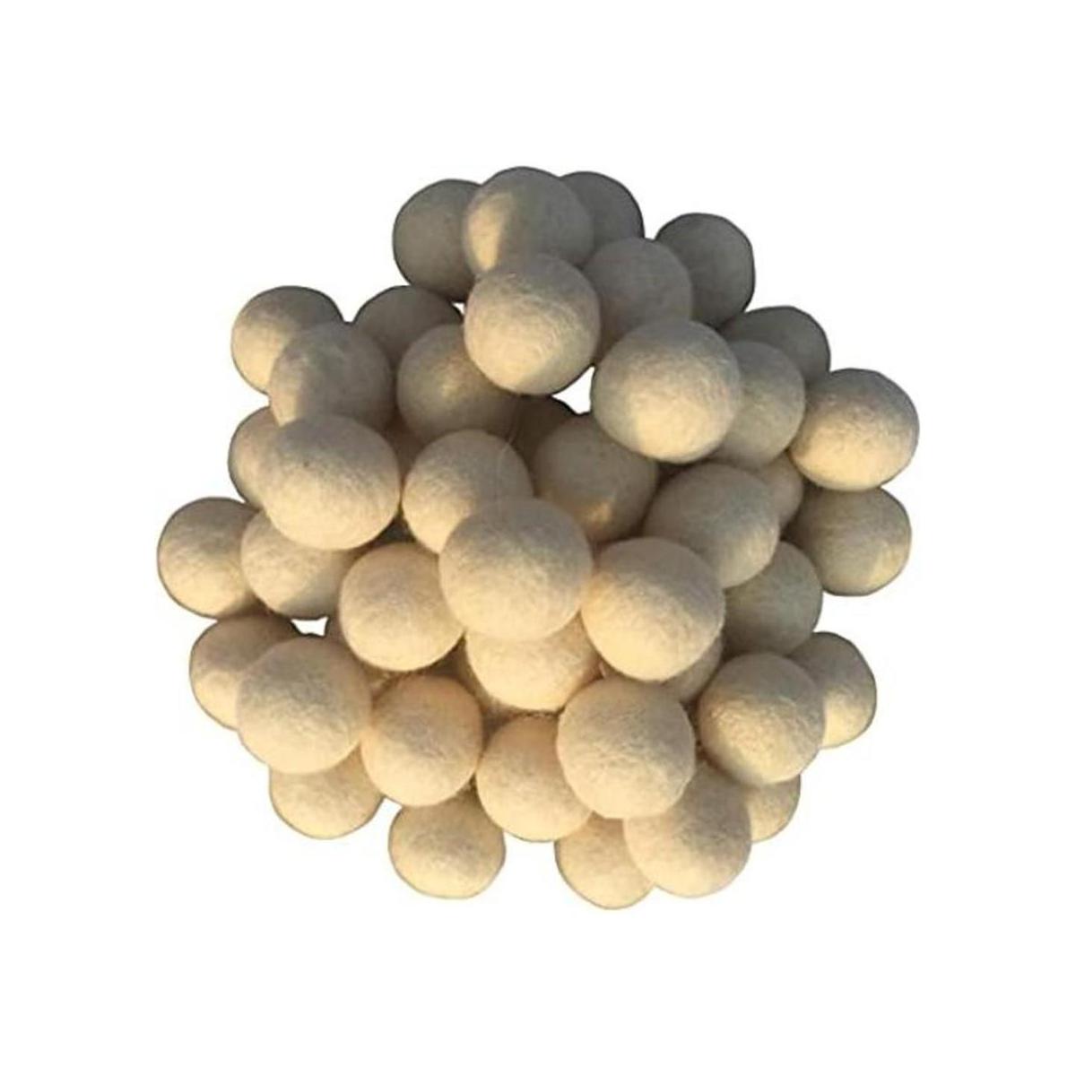 Bolas de fieltro de lana de 0.8 in 0.787 in 100 lana