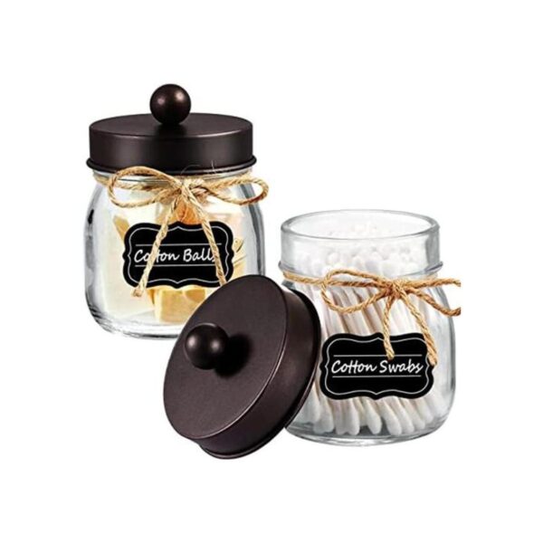 Mason Jar Organizador de tocador de baño decoración