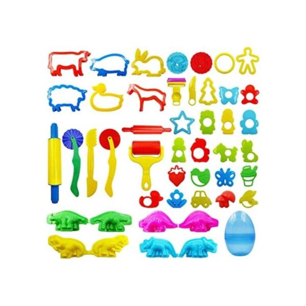 Juego de herramientas de masa para niños varios moldes de