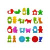 Juego de herramientas de masa para niños varios moldes de