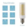 Bombilla LED E12 regulable E12 Candelabra Base Bombillas