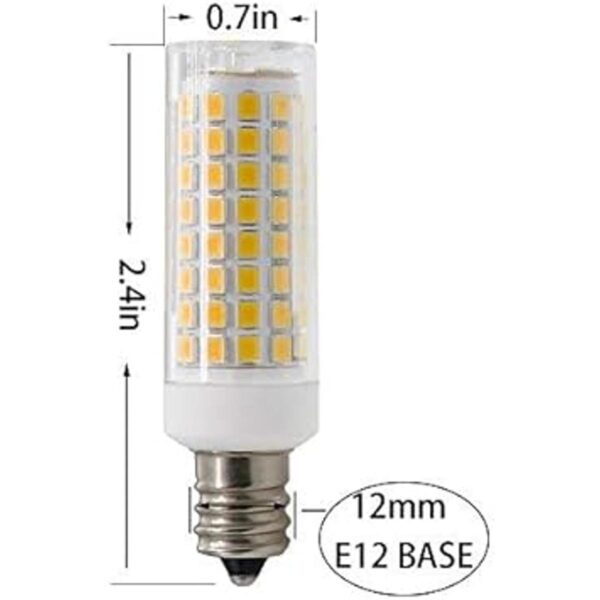 Bombilla LED E12 regulable E12 Candelabra Base Bombillas