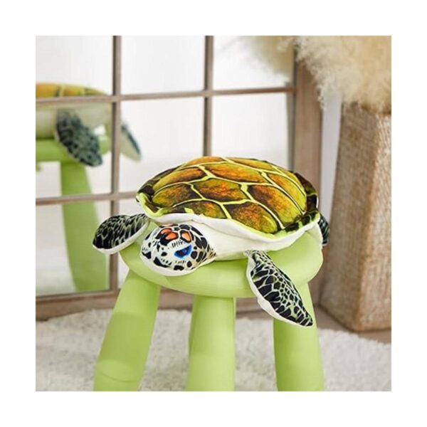 Athoinsu Juguete de peluche realista de tortuga marina_2