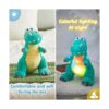 Houwsbaby Lámpara noche con forma de dinosaurio y luces_3