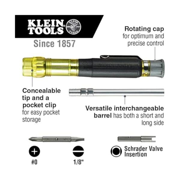 Klein Tools Destornillador con puntas múltiples_2