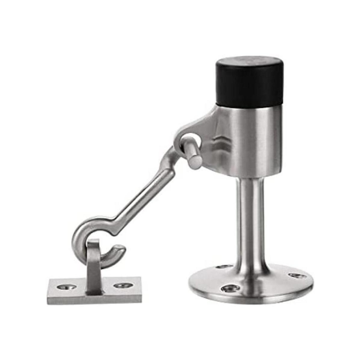 Sumnacon Tope de puerta de acero inoxidable con gancho