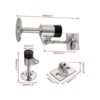 Sumnacon Tope de puerta de acero inoxidable con gancho
