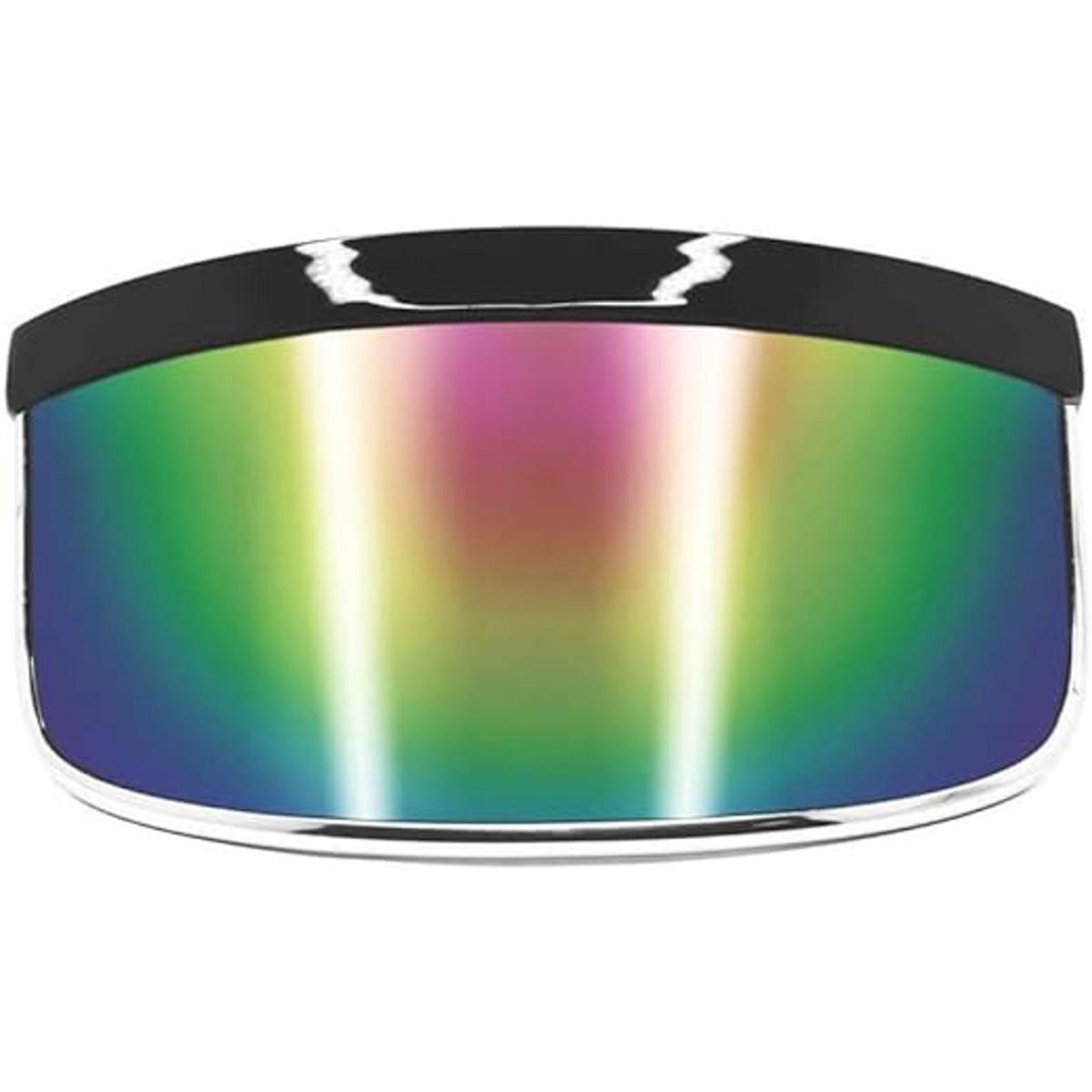 GloFX Gafas de visera de difracción Espejo arco iris