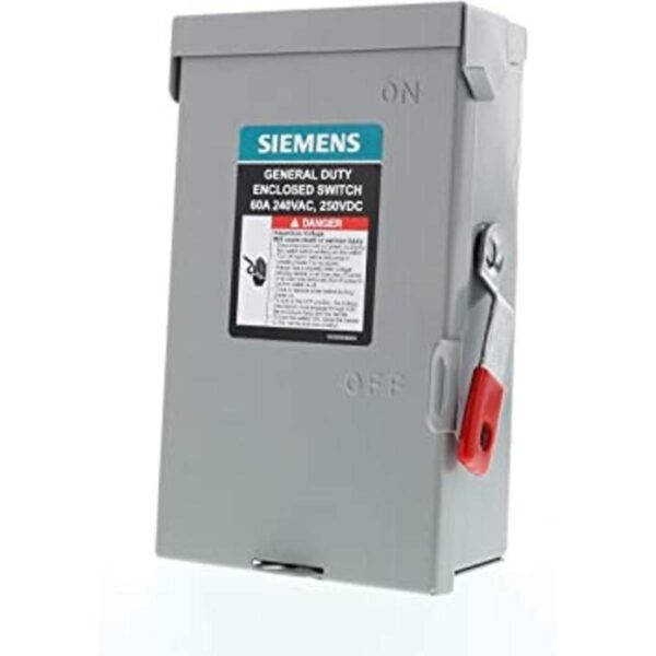 Siemens GNF222A 2P 60A 240V Interruptor de seguridad para_1