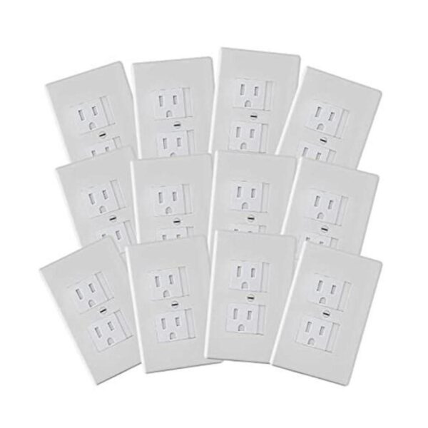 Paquete de 6 tapones de toma de corriente a prueba de_1