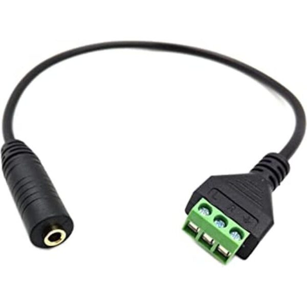 Poyiccot Cable de conector hembra de audio estéreo de_1