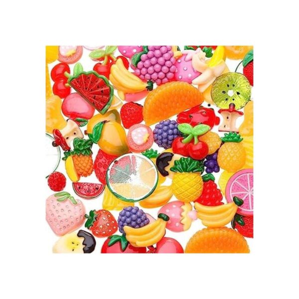 IGIYI Dijes de frutas para Slime 100 piezas de resina