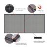 Pantalla para puerta de garaje para 2 vehículos de 16 x_2