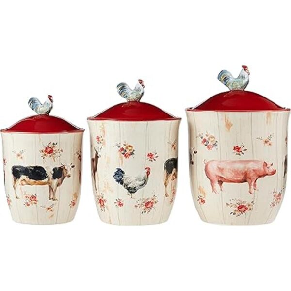 Certified International 26736 Farmhouse 3 pcs. Juego de_2