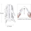 Ganchos plegables con 26 clips de secado colgador de ropa_4