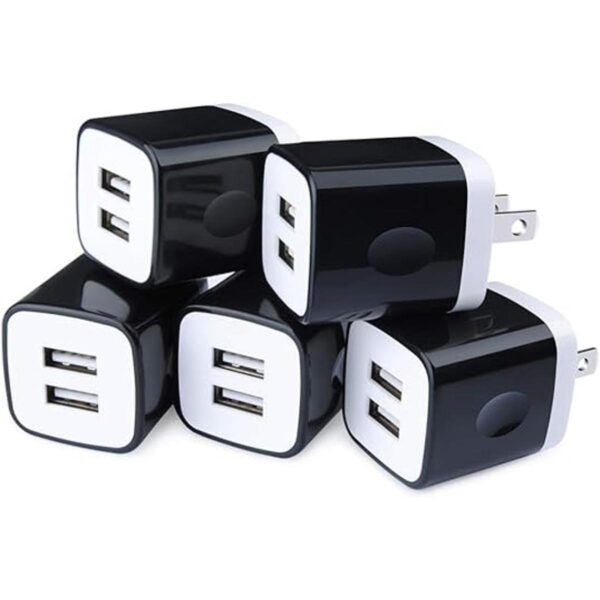 Cargador de pared Sicodo 2.1 A para viajes en casa con_1