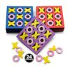 Tic Tac Toe paquete a granel de 24 5 x 5 pulgadas de