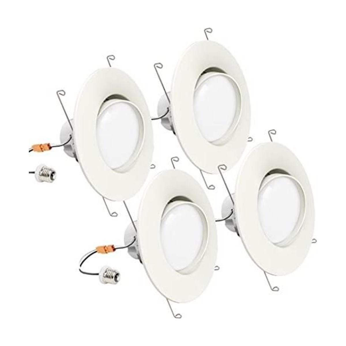 Sunco Lighting Luces LED para latas cardán de reajuste de