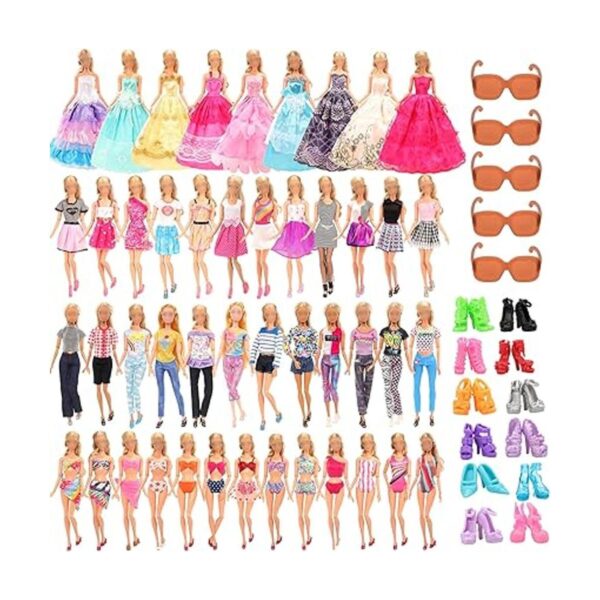 BARWA Paquete de 35 piezas de ropa y accesorios para_2