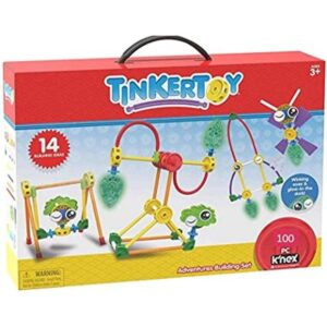 Tinkertoy Juego de construcción de aventuras 100 piezas_1