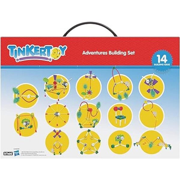 Tinkertoy Juego de construcción de aventuras 100 piezas_2