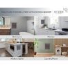 RTZEN Elegante toallero para baño barra de toalla de_5