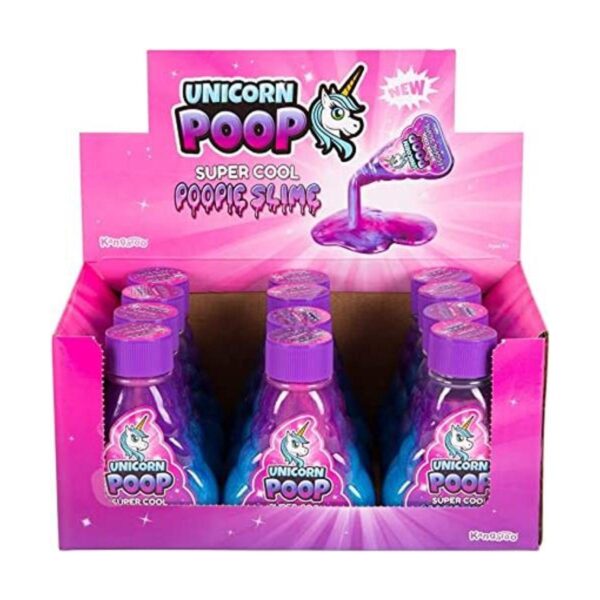 Super Cool Unicorn Slime Pack de 12 Slimes con purpurina_1