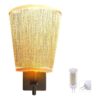 Facon Aplique de pared LED de 12 V con forma de tela_1